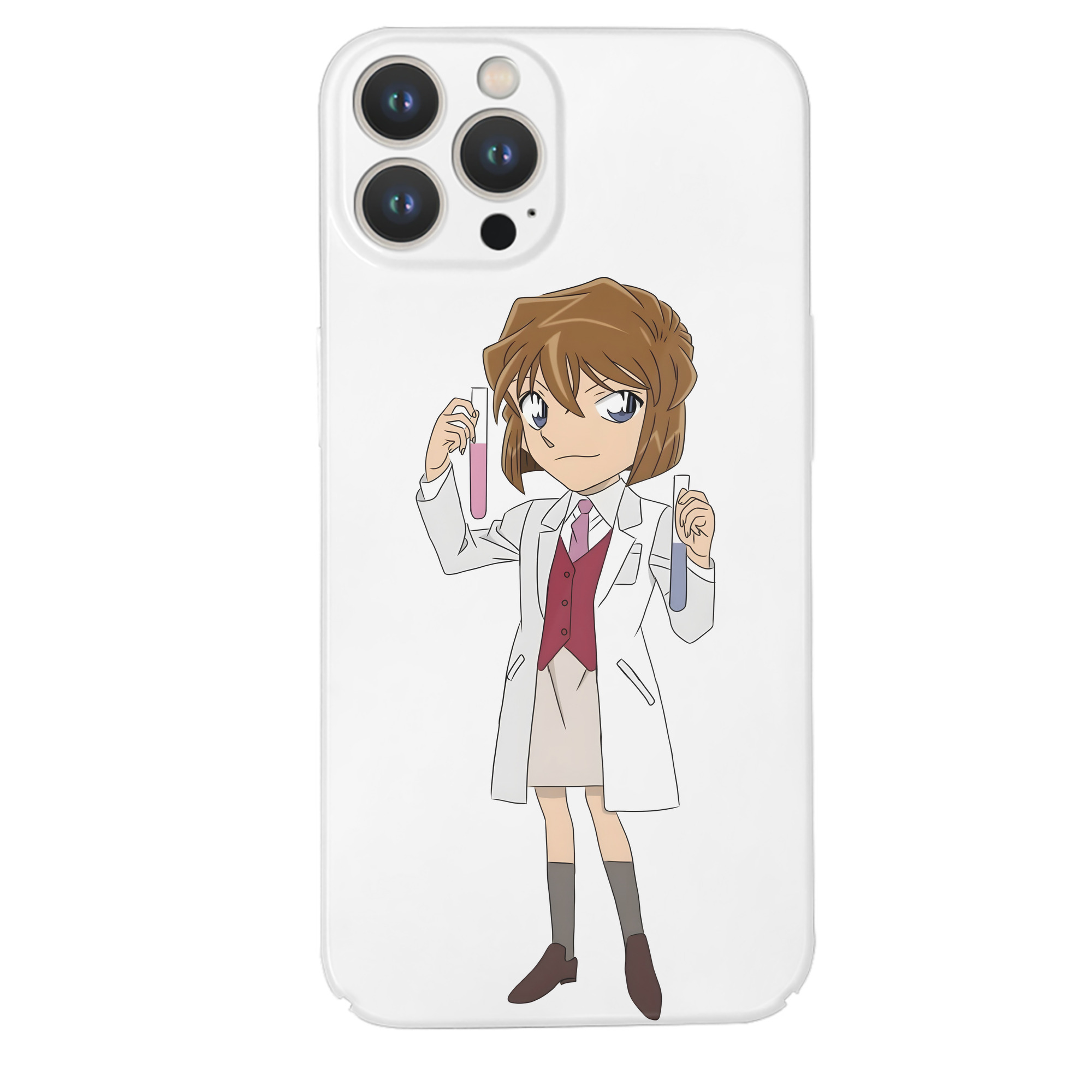 （画像用） 名探偵コナン 灰原 哀 はいばら あい Detective Conan Anita Hailey、Vi Graythorn Haibara Ai 【iPhone 14シリーズ対応】ハードケース